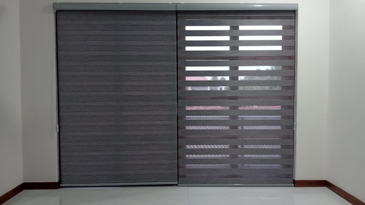 Precision Light-Filtering Zebra Shades - Window Blinds by ACJ Curtains